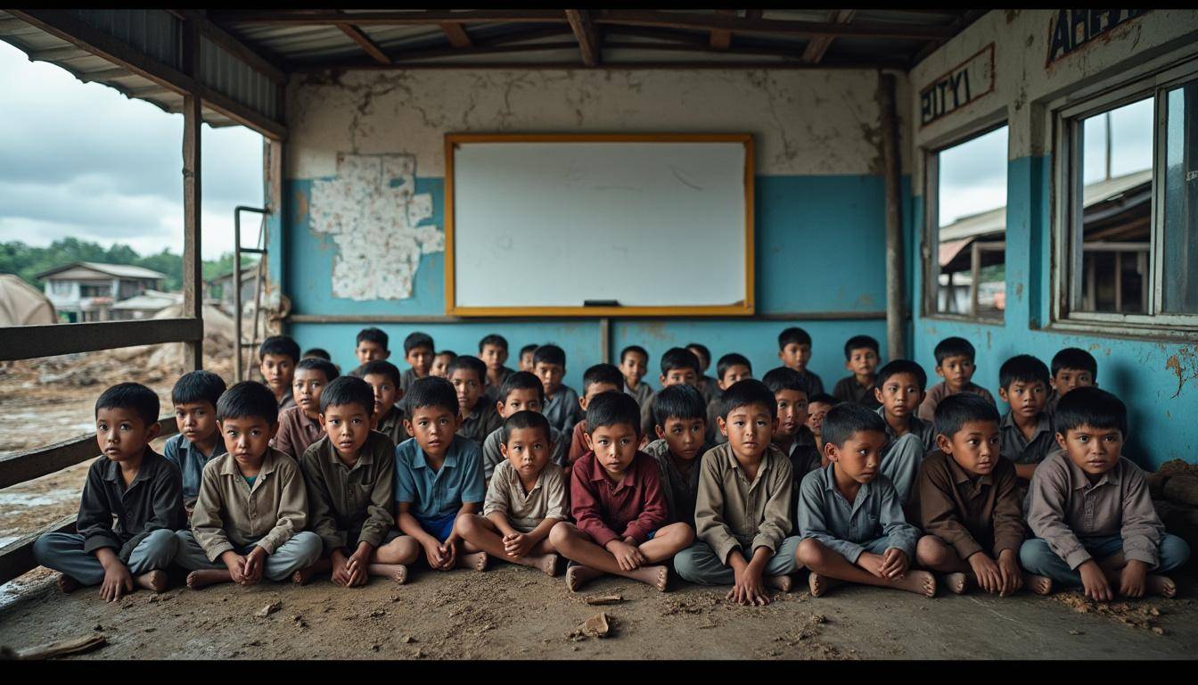 discover how funding cuts are jeopardizing the education of 300,000 children as critical learning centers in rohingya camps shut down, impacting their future and potential.
