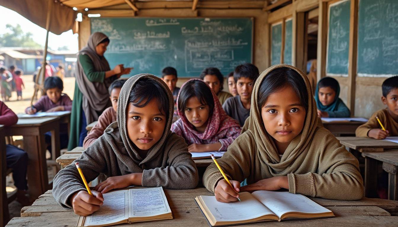 explore the effects of foreign aid reductions on the education of rohingya children in bangladesh, as detailed by human rights watch. discover the challenges faced by these vulnerable communities and the implications for their future.