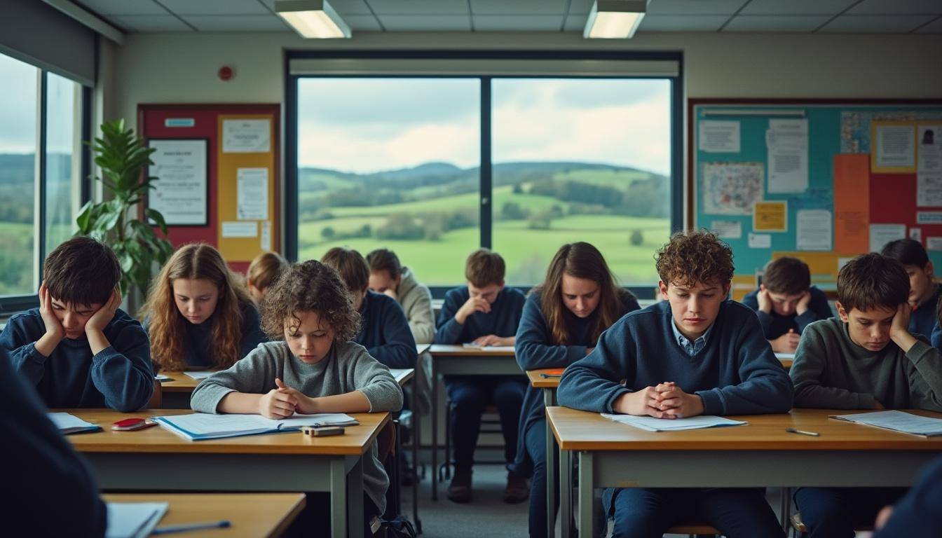 discover the rising levels of school anxiety in northern ireland, as students face unprecedented pressures impacting their mental health and well-being. explore the causes, consequences, and potential solutions to this urgent issue.
