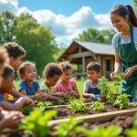 discover how a day camp cultivates agricultural knowledge in children while allowing them to enhance their teaching skills. join us for an enriching experience that combines hands-on learning with personal development.