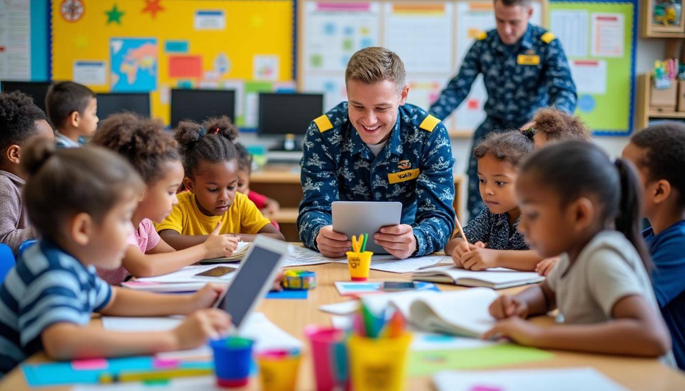 discover how the navy strengthens its commitment to providing educational support for children in transition, ensuring access to resources and opportunities that promote their academic success and personal growth.