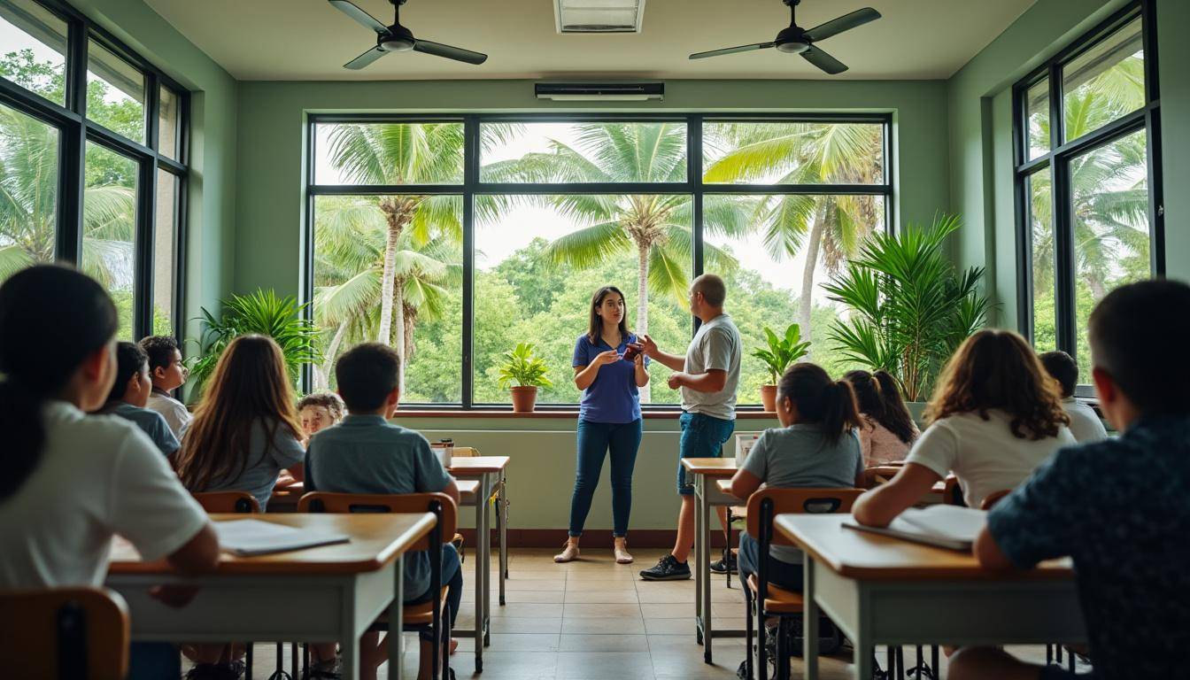 discover how puerto rico's schools are coping with increasingly high temperatures, exploring the challenges educators and students face and the urgent measures needed to protect learning environments from extreme heat.