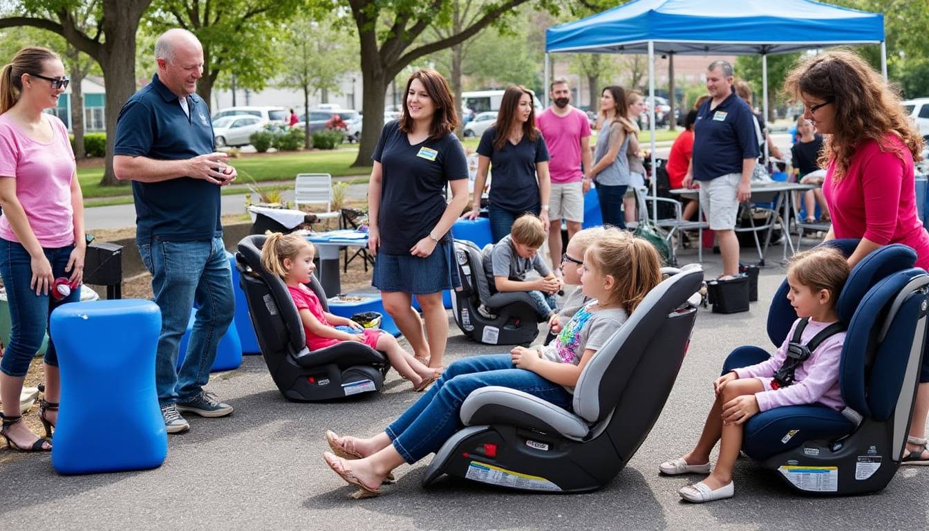 discover free car seat distribution events and engaging safety awareness activities during child passenger safety week. ensure your child’s safety with expert advice and resources for families.