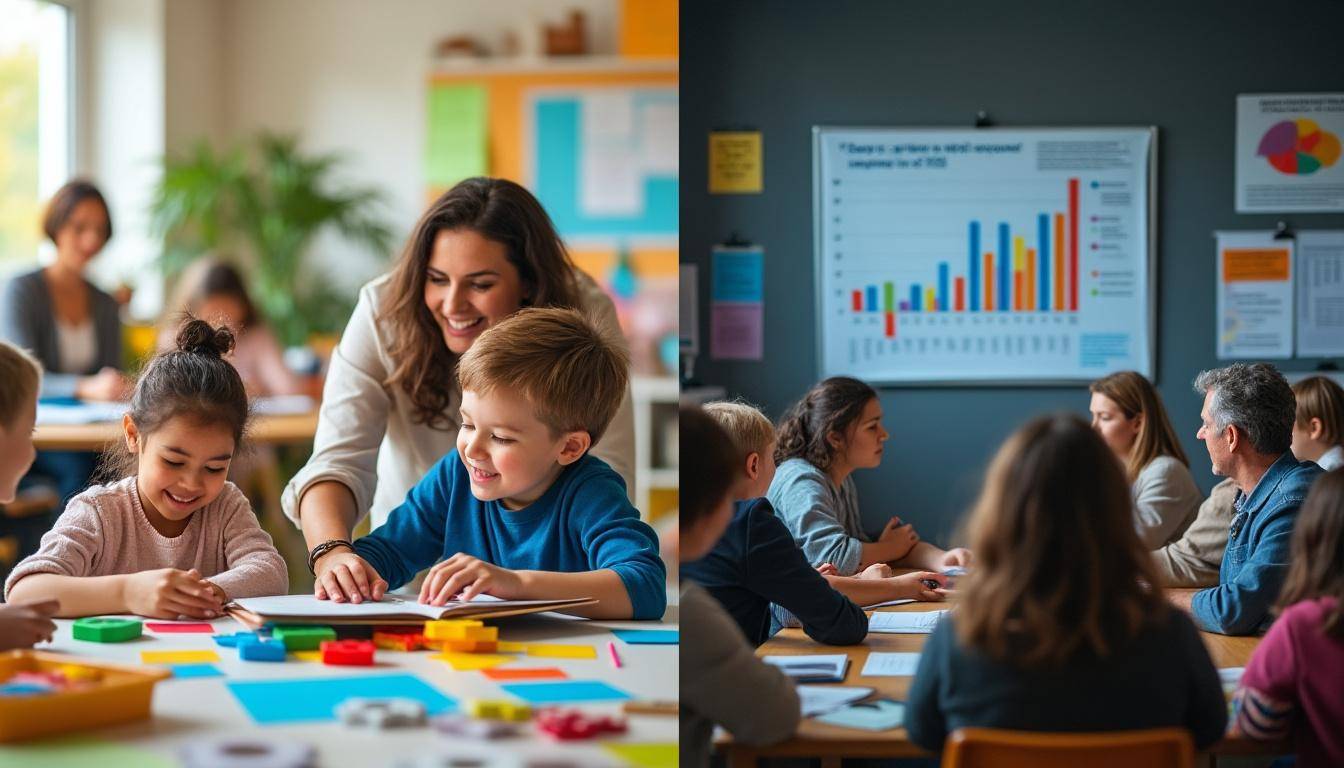 explore how parents' hopeful outlooks on their children's educational futures contrast with widespread public concerns, revealing diverging perspectives on the state and direction of education today.