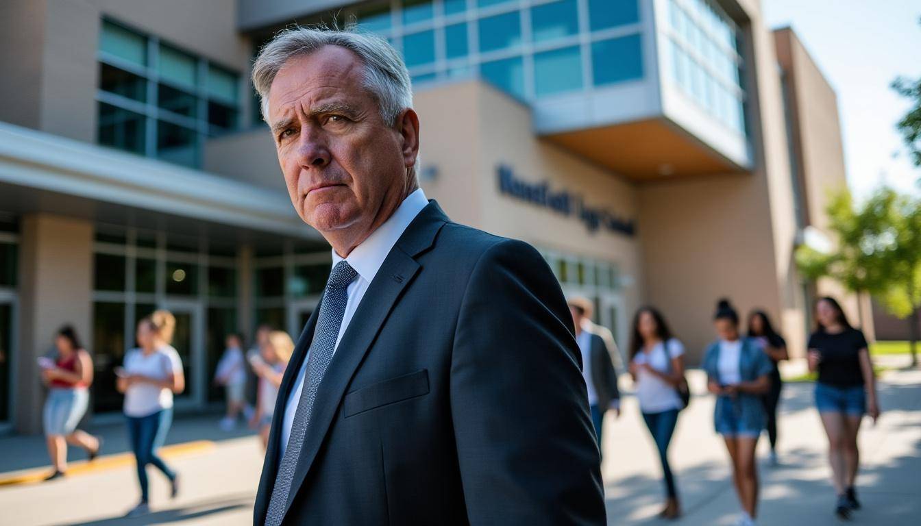 a mansfield legacy high school educator has been dismissed after being arrested on serious child exploitation and abuse allegations. learn more about the incident and school response.