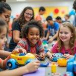 mercer hosts its 14th annual ‘go baby go’ event, where volunteers build customized toy cars to help children with mobility challenges gain independence and experience the joy of movement.