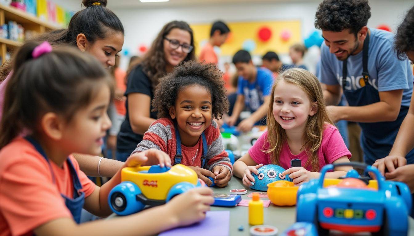 mercer hosts its 14th annual ‘go baby go’ event, where volunteers build customized toy cars to help children with mobility challenges gain independence and experience the joy of movement.
