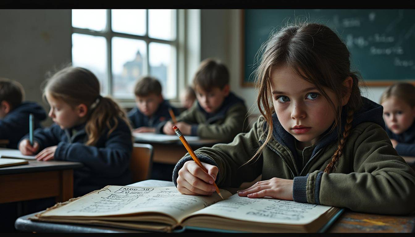 as ukraine's children enter their fourth school year during ongoing invasion, 4.6 million face significant education challenges and disruptions.