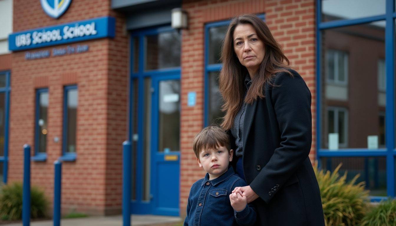 a lancashire mother is forced to quit her job after her son was denied a school placement, highlighting challenges faced by families in securing education.