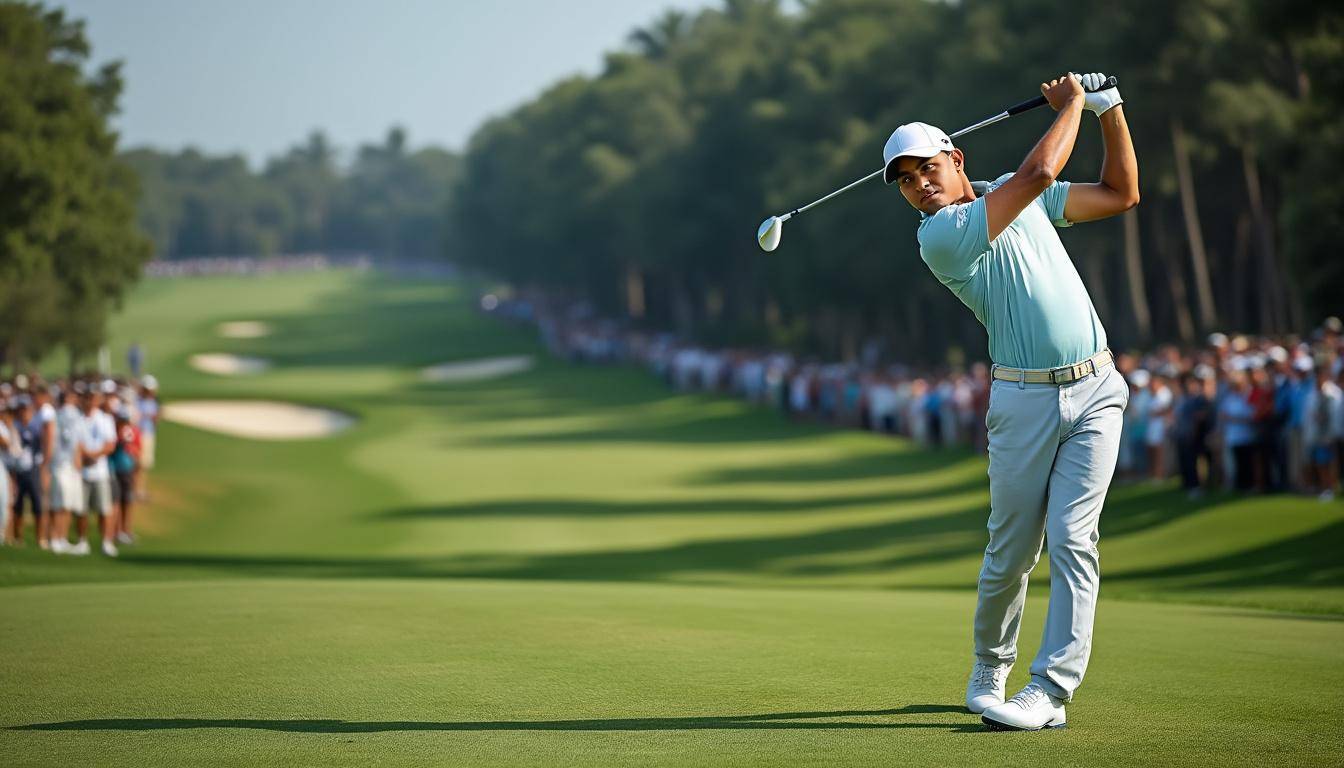 discover akshay bhatia's impressive and heartfelt debut at the hero indian open, where his passion and skill illuminated the golf course.