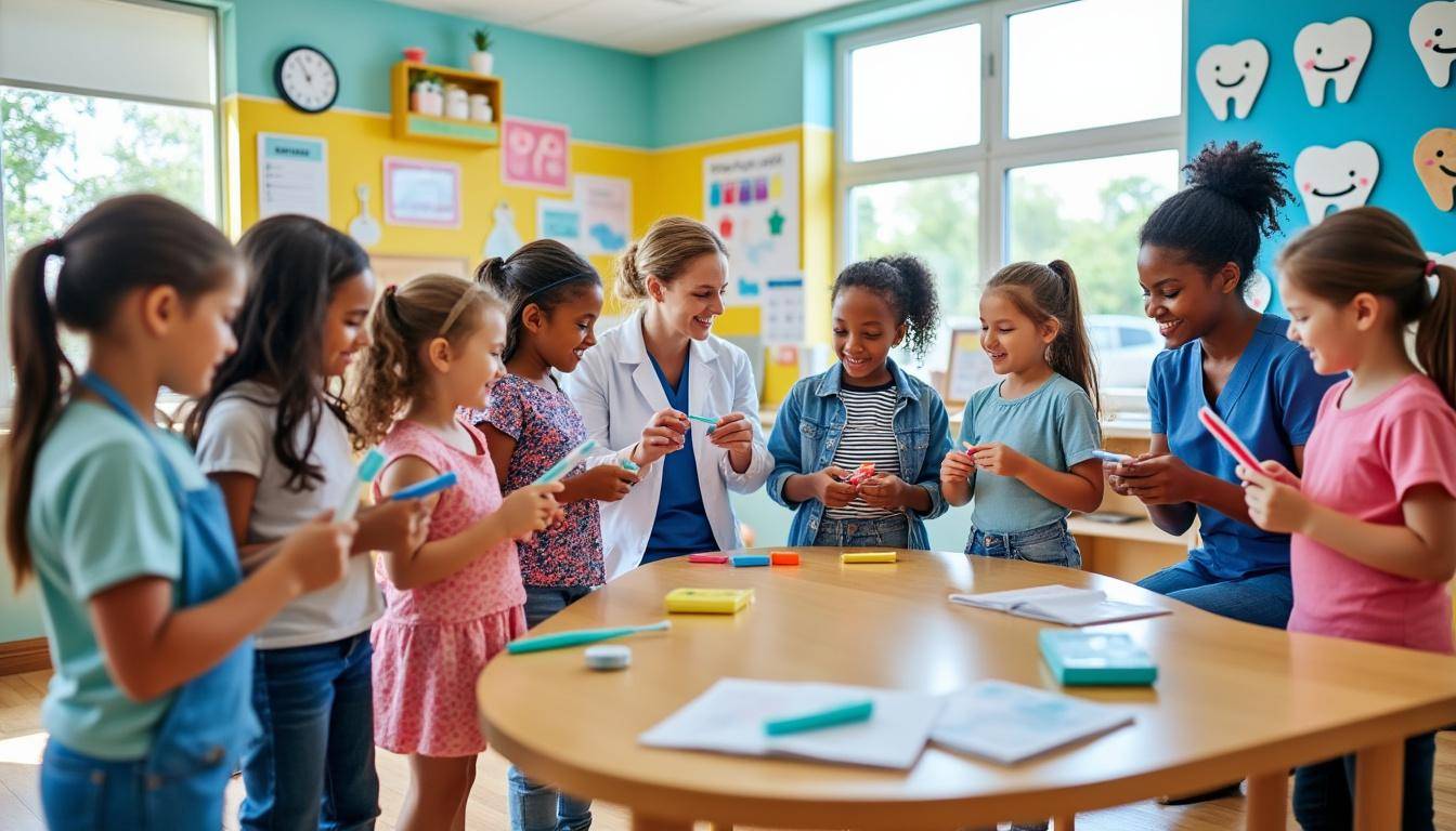 shirley wild's children's dental health clinic hosts a special appreciation event to celebrate the community and promote children's dental health.