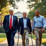 explore the deeper meaning behind trump mocking biden and obama's walks, revealing insights into their personalities and leadership styles.
