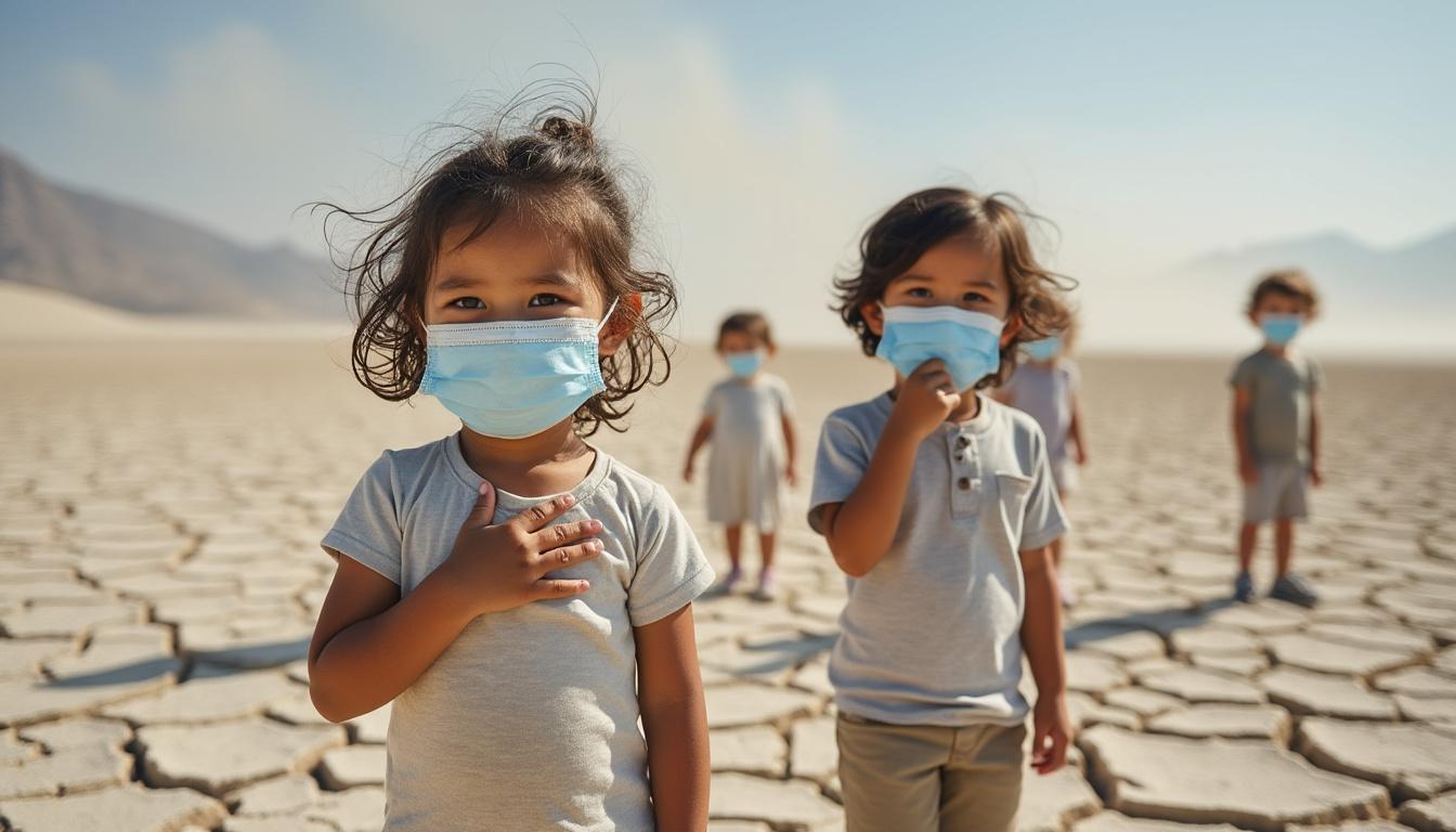 hazardous dust from california's shrinking salton sea poses serious lung health risks to children, raising urgent environmental and public safety concerns.