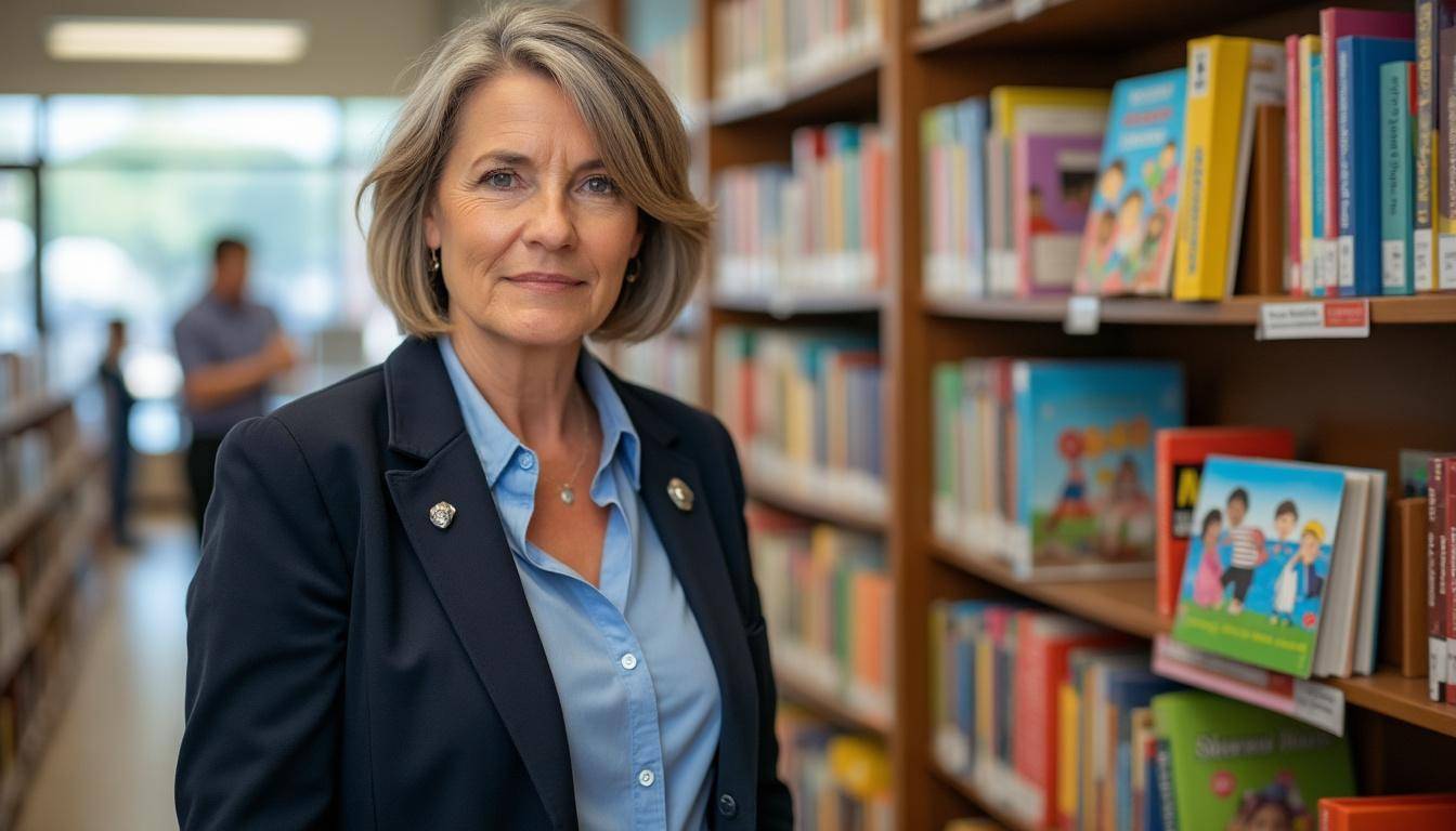 tennessee library director fired for refusing to move lgbtq books out of the children's section, sparking debate over censorship and inclusion.